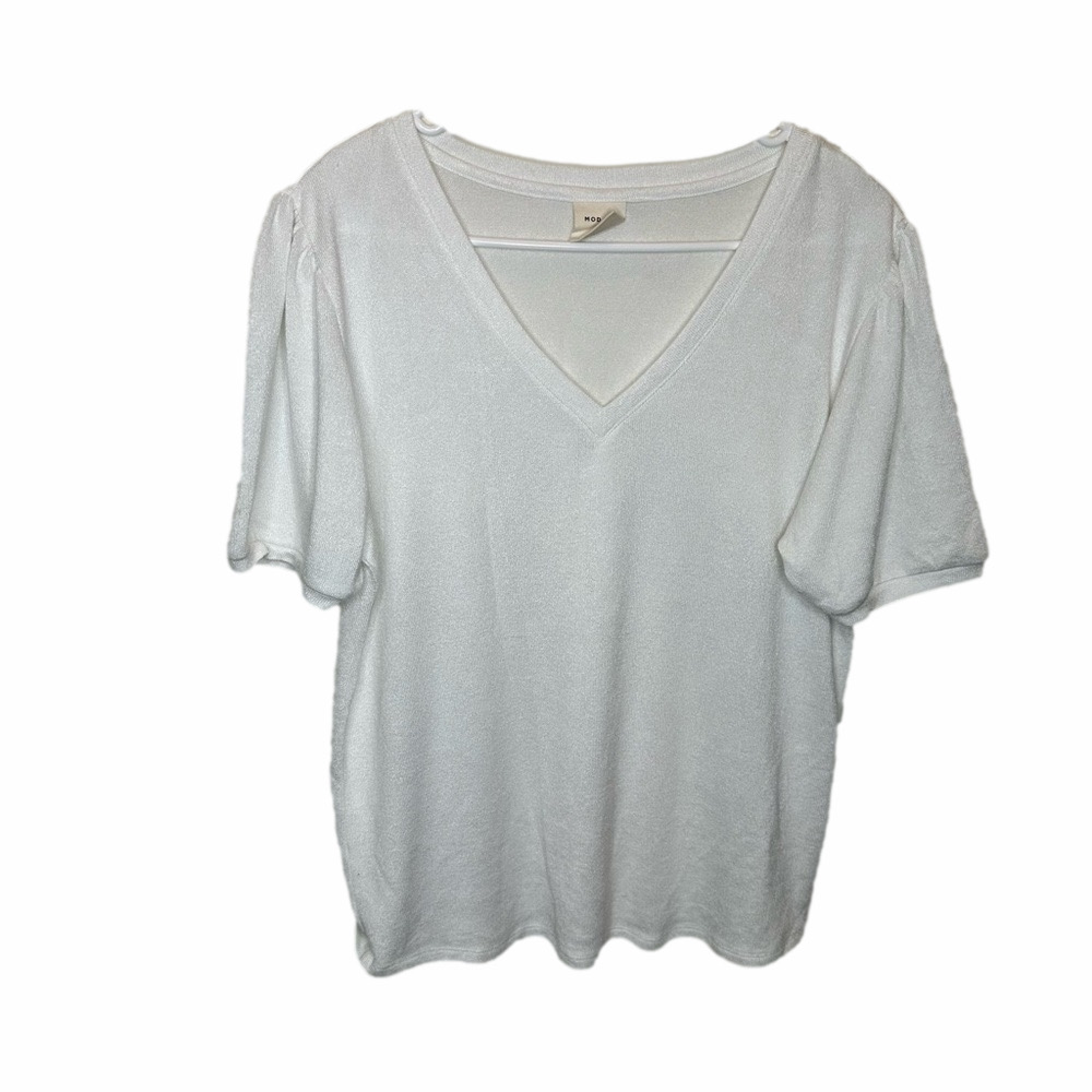Mod Ref White T-Shirt Size Medium